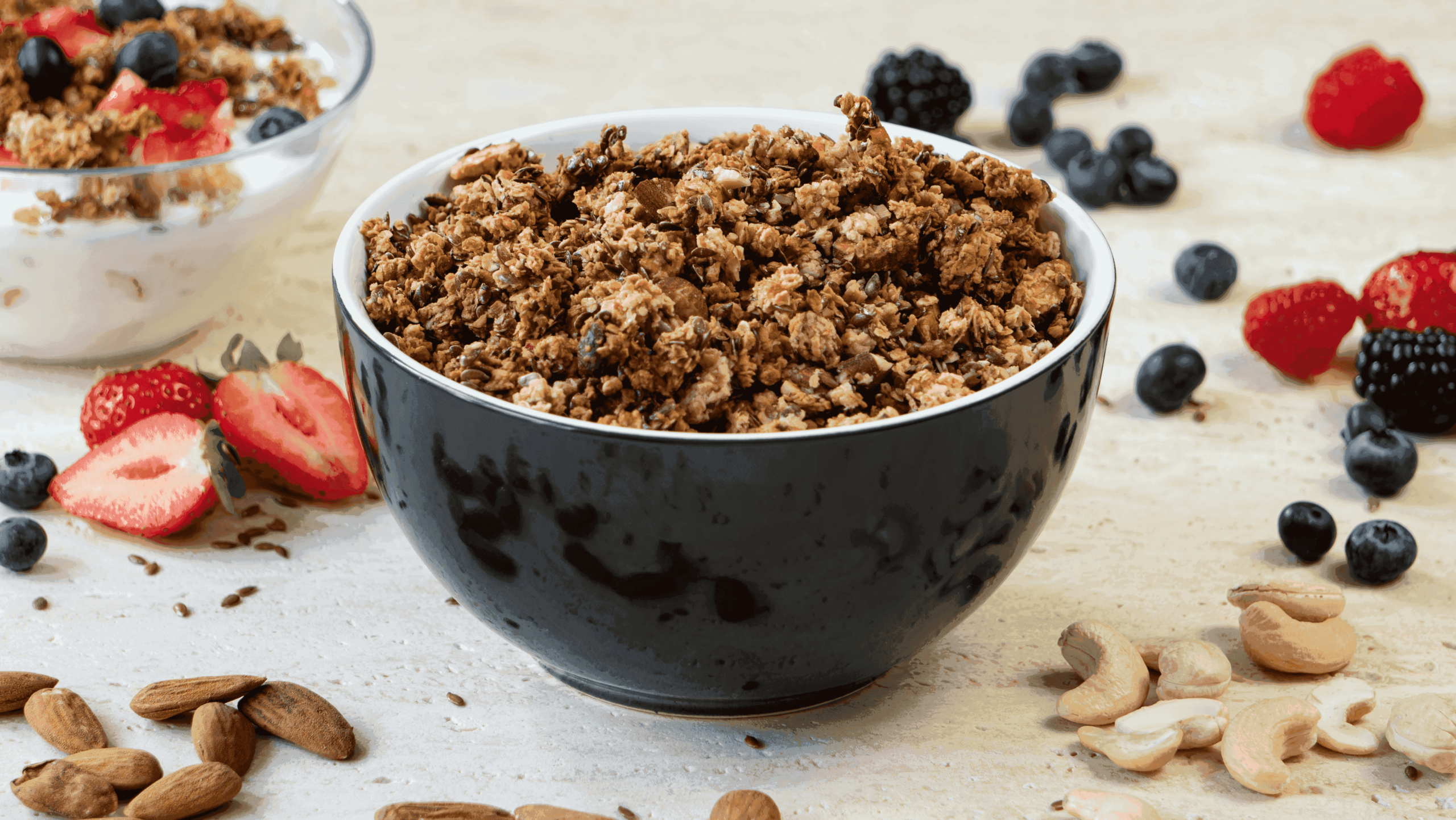 Granola in Schale