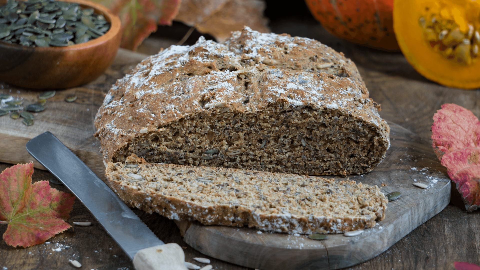 Dinkelvollkornbrot mit Chia-Samen