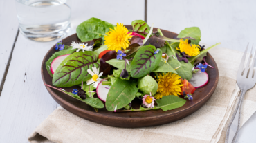 Frühlingssalat mit Löwenzahn