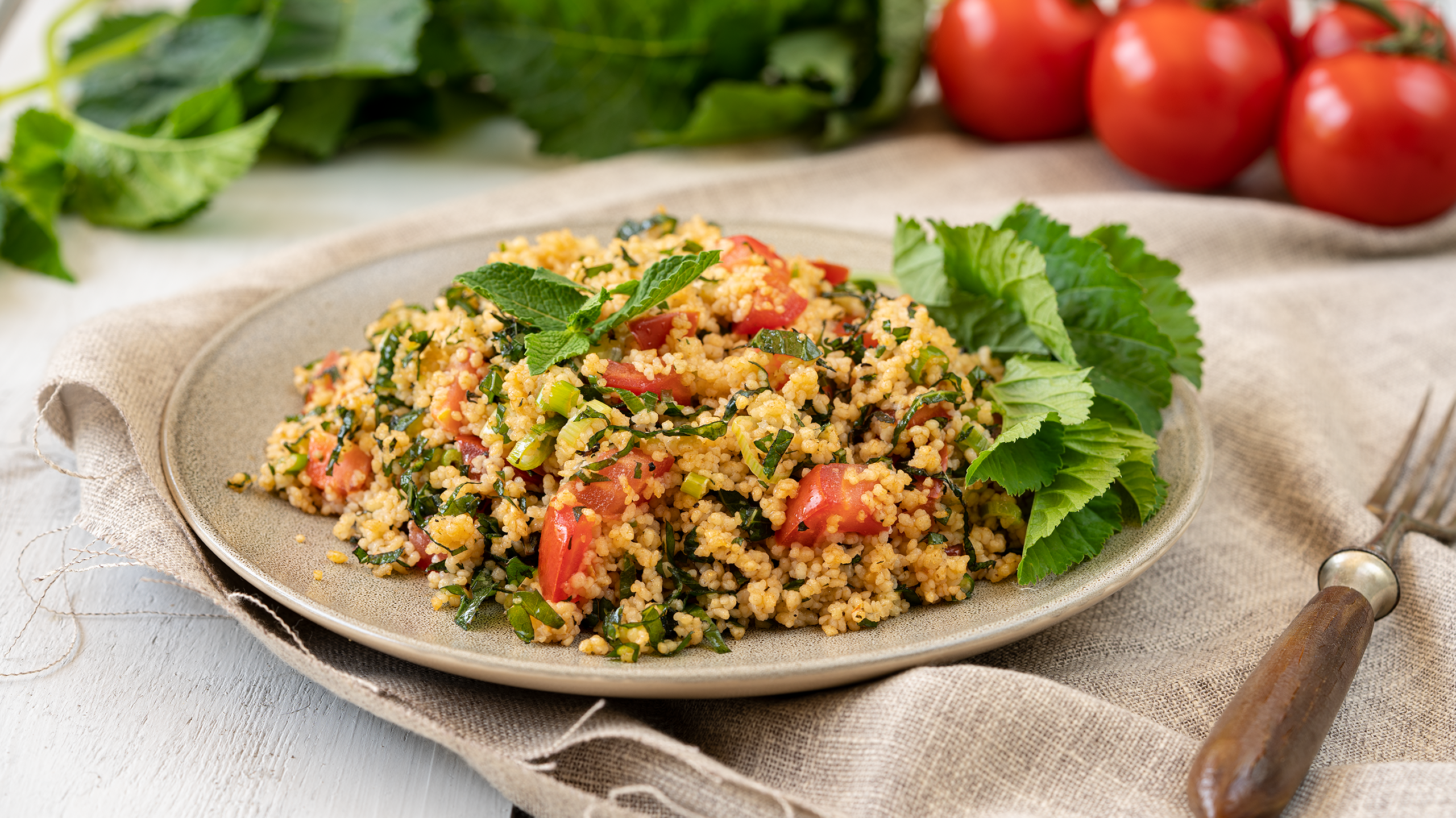 Couscous-Giersch-Tabouleh