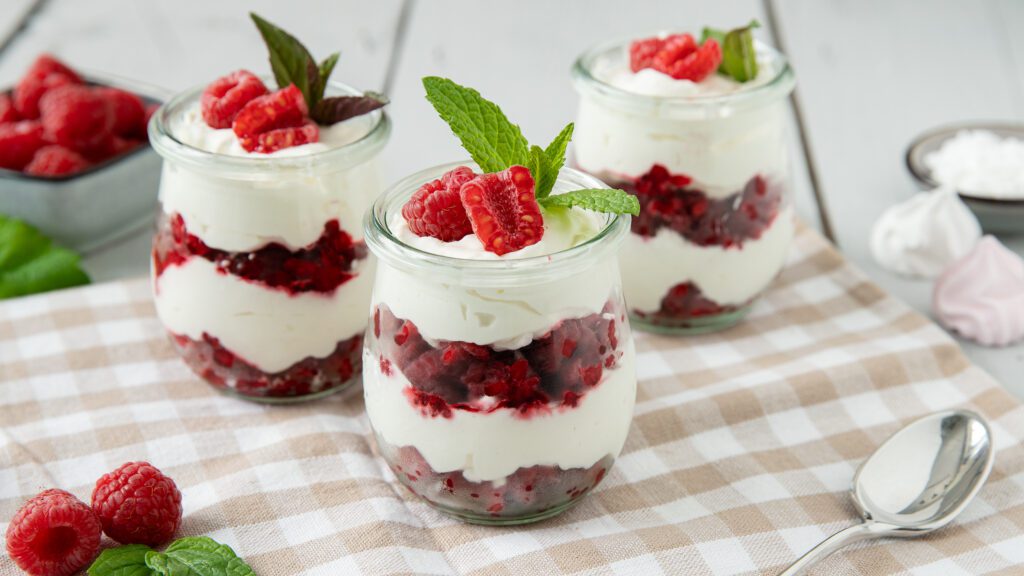 Himbeer Baiser Dessert - Rezepte Suchen