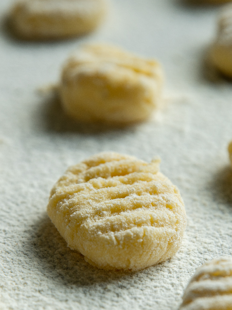 Gnocchi selber machen Nahaufnahme mit Schrittanleitung